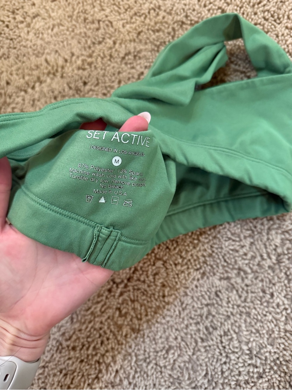 SET Active sports bra and leggings set - Picture 4 of 7